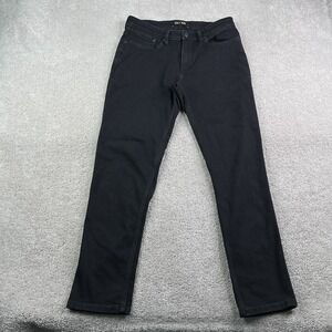 DU/ER Duer Jeans Men 32x30 Black L2X Performance Slim Fit Straight Stretch Denim